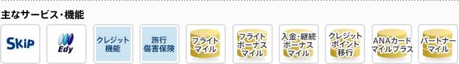 主なサービス・機能