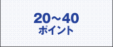 20~40ポイント