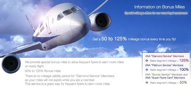 Information on Bonus Miles