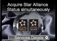You automatically acquire Star Alliance status at the same time. 