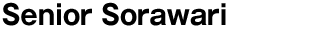Senior Sorawari