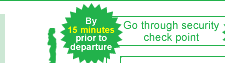 Go through security check point