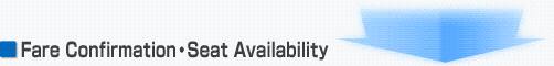 Fare Confirmation � Seat Availability