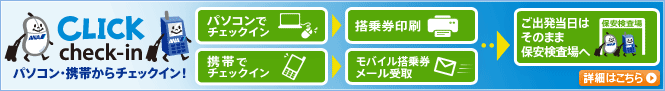 Click Check-in �ѥ����󡦷��Ӥ�������å�����