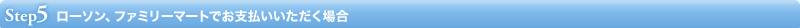 Step5���������󡢥ե��ߥ꡼�ޡ��ȤǤ���ʧ�������������