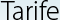 Tarife