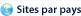 Sites par pays