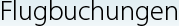 Flugbuchungen
