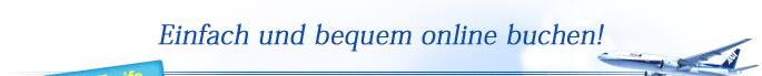 Einfach und bequem online buchen!