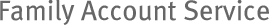 Family Account Service