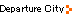 Depature city