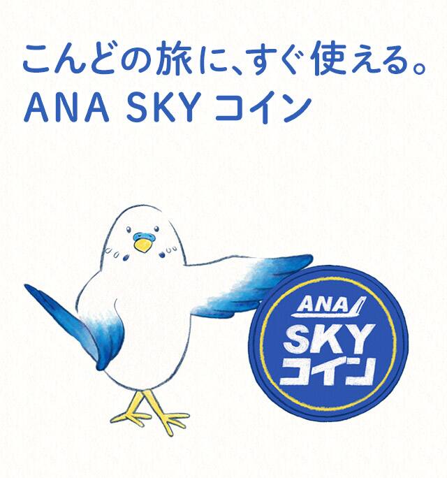 こんどの旅に すぐ使える Ana Sky コイン Anaマイレージクラブ