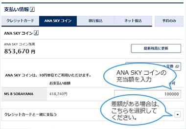 Ana Sky コインは航空券 旅行商品のお支払いが可能です マイルを使う Anaマイレージクラブ