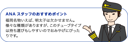 ANAスタッフのおすすめポイント