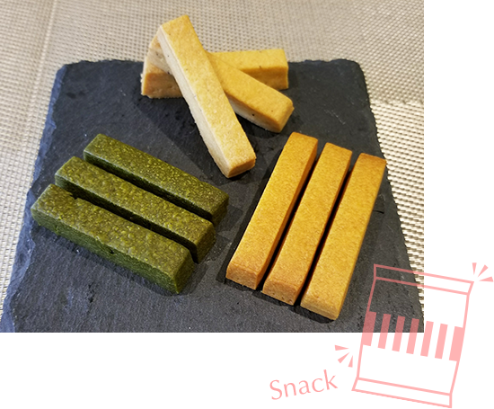 野菜の塩味サブレ （3個セットB：ほうれん草、にんじん、とうもろこし） イメージ1