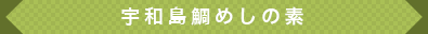 宇和島鯛めしの素