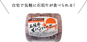 石垣牛ハンバーグ　イメージ2