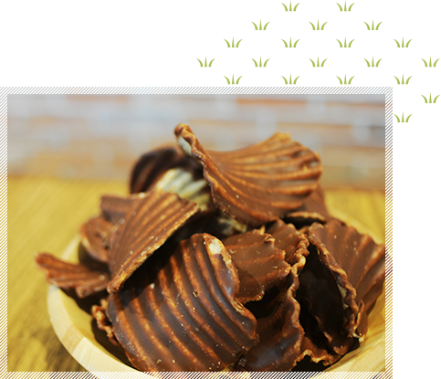 ロイズ ポテトチップスチョコレート 石垣の塩 イメージ