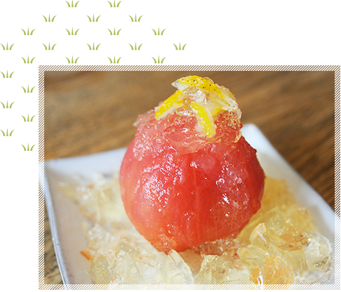 亀倉　柚子トマトの京漬物　イメージ1