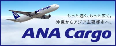 ANA Cargo もっと速く、もっと広く。沖縄からアジア主要都市へ。