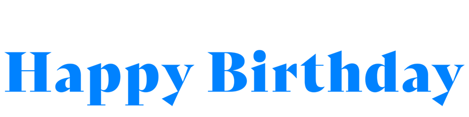 Happy Birthday