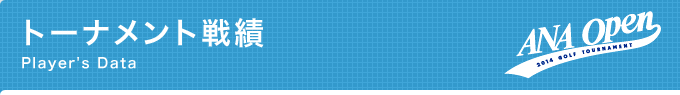 トーナメント戦績