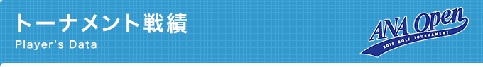 トーナメント戦績