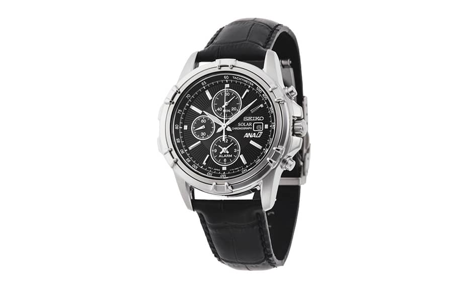 セイコー ANAオリジナル ソーラークロノグラフ