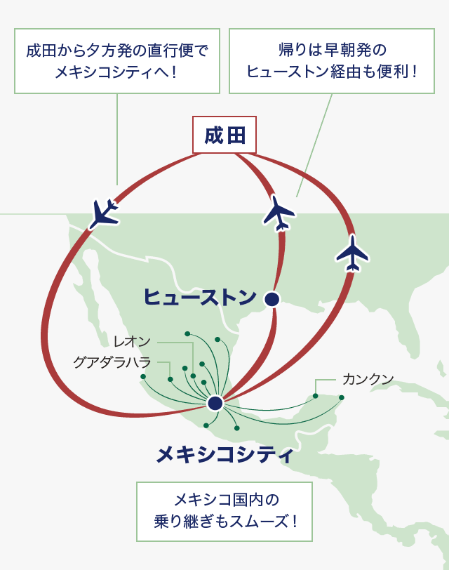 アメリカ カナダ 中南米 メキシコシティ ご予約 旅の計画 国際線航空券予約 空席照会 Ana