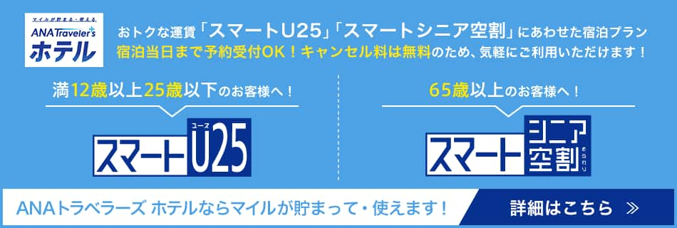 スマートu25 運賃 ご予約 旅の計画 国内線航空券予約 空席照会 Ana