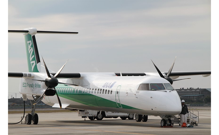 ANA/Airlines' Initiatives for the SDGs|What is the DHC-8-400, an ANA/Airlines' Initiatives for the SDGs|What is the DHC-8-400, an