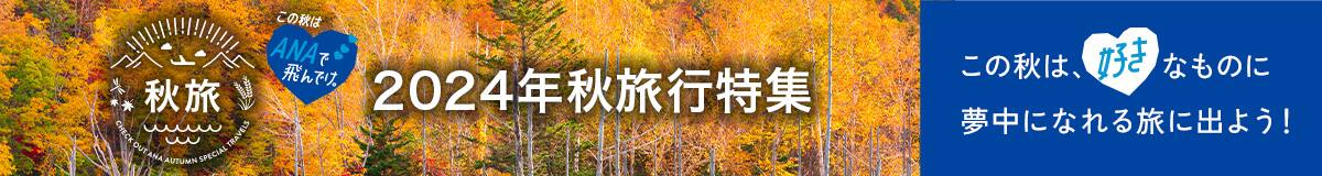 この秋はANAで飛んでけ。2024年秋旅行特集 この秋は、「好き」なものに夢中になれる旅に出よう！