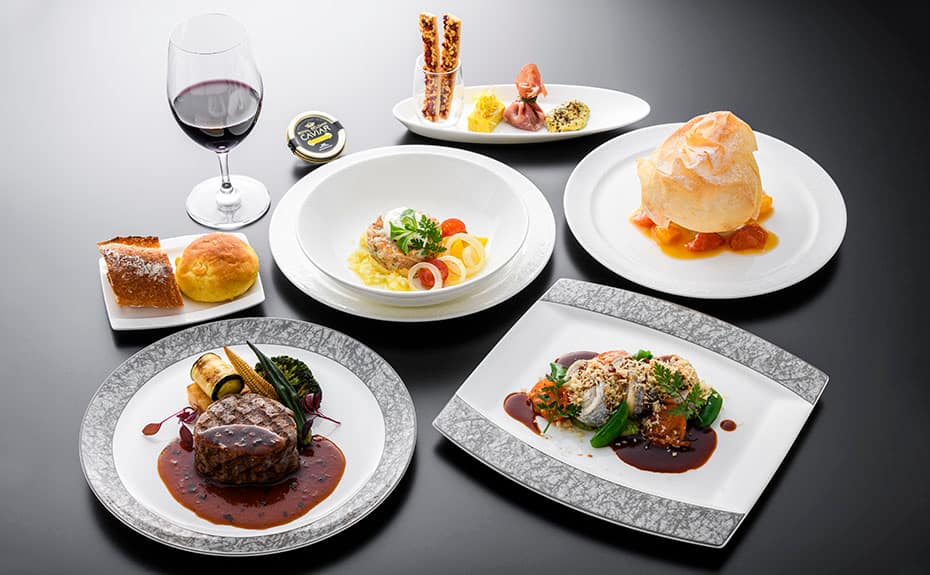Western meal set