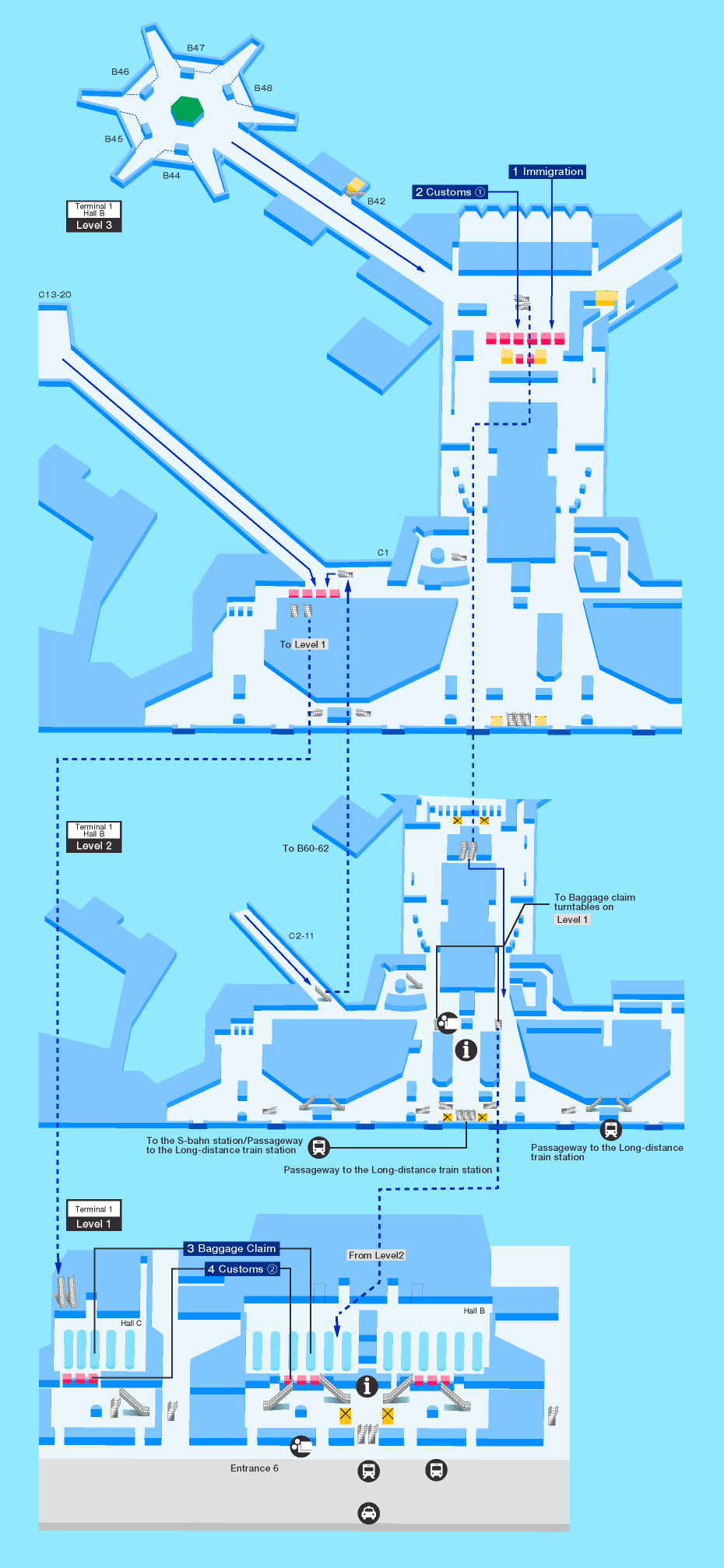 facilities in Frankfurt AirportAirport Guide|International