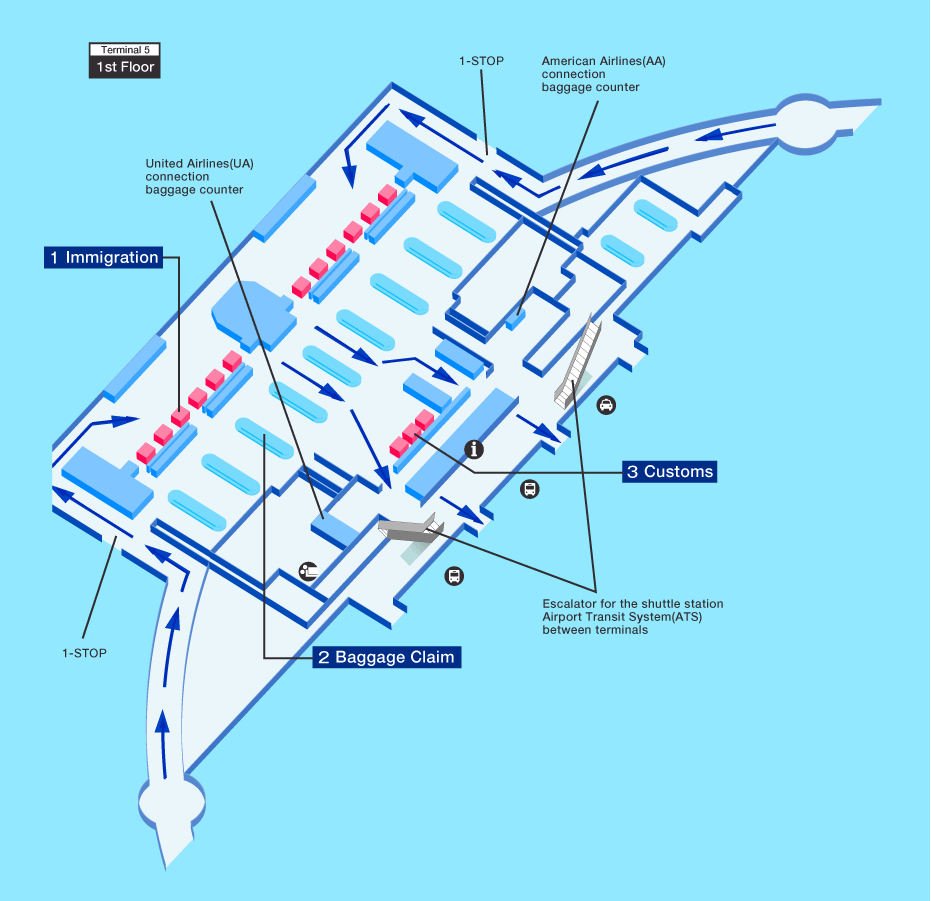 Chicago O'Hare International Airport Map