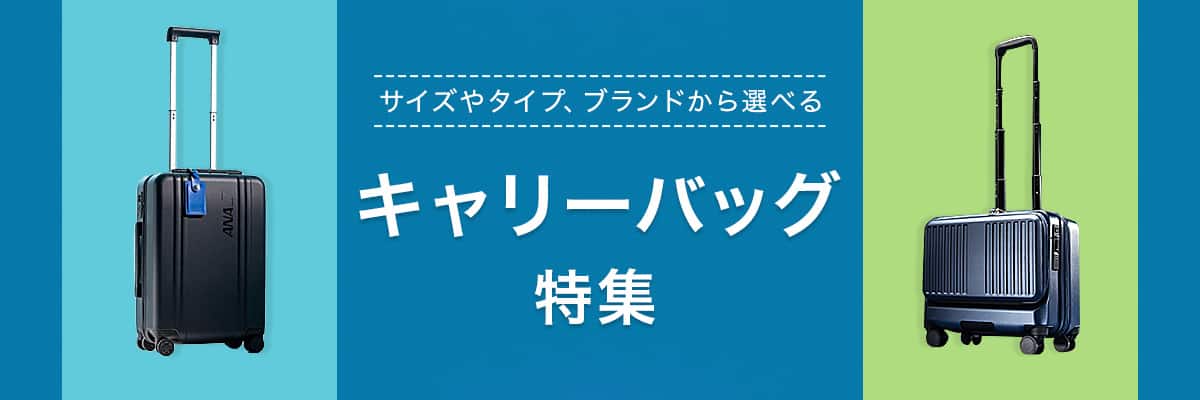 キャリーバッグ特集