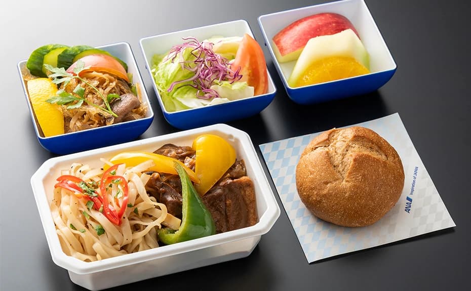 特別機内食 スペシャルミール 空港 機内で 国際線 Ana