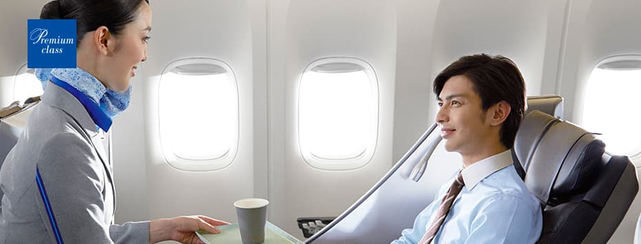 プレミアムクラス機内イメージ