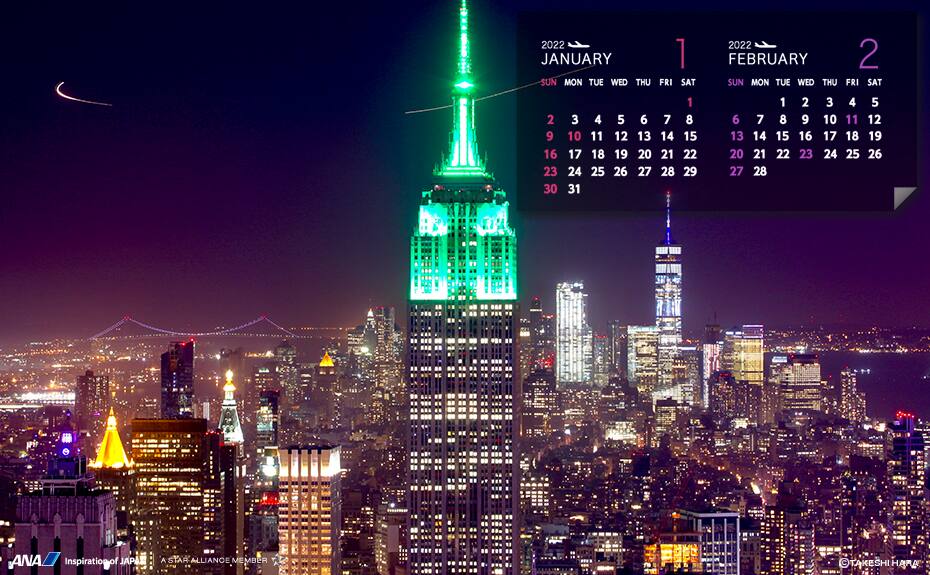 壁紙カレンダー Anaオリジナル壁紙 その他 Anaがお約束する体験 Ana