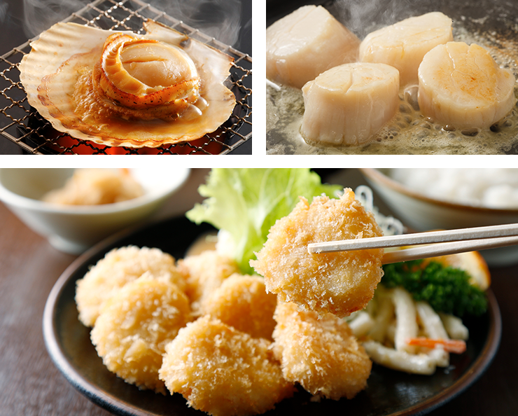 ホタテの美味しい食べ方いろいろ!