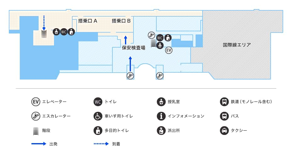 新潟空港 空港案内 国内線 空港 機内で Ana