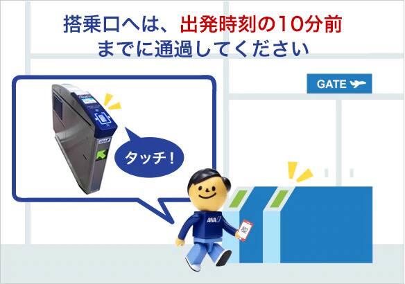 Ana国内線の搭乗スタイル スキップサービス ご旅行の準備 国内線 Ana
