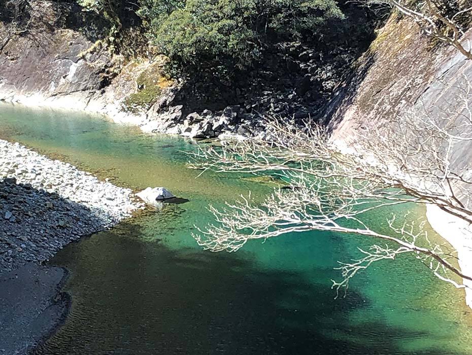 大杉渓谷登山口の写真