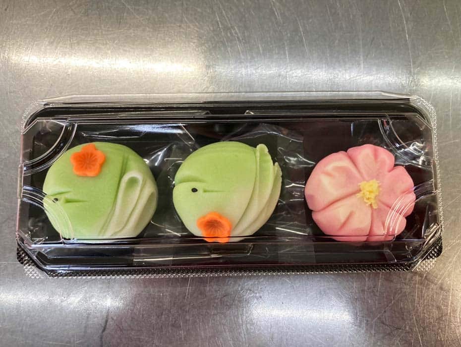 和菓子体験の写真