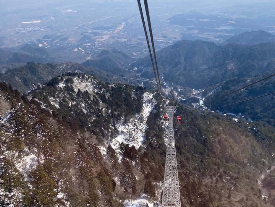 御在所ロープウエイ①の写真