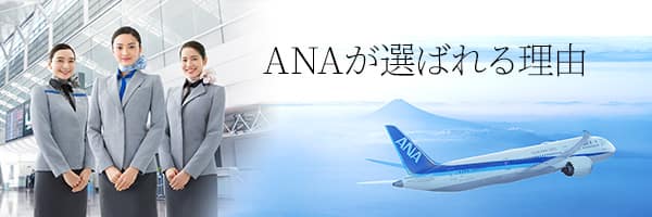 ANAは、お客様の心に残る旅のひとときを、心を込めたおもてなしで彩ります。