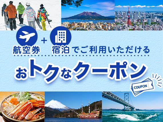 航空券+ホテル：国内ツアー（ダイナミックパッケージ）