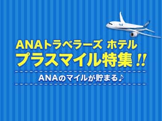 ホテル：マイルがプラスで貯まる