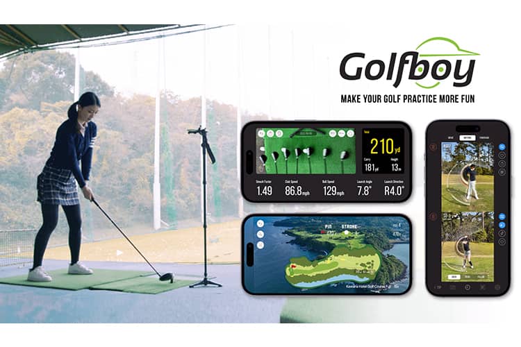 Golf boy アプリ画面