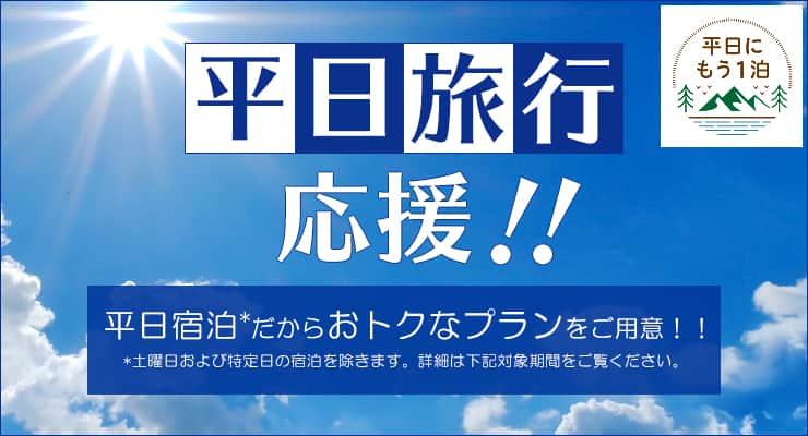 平日旅行・おすすめツアー特集【ANA】日程をずらしておトクな特典|ANA